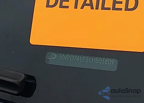 2020 Hyundai Elantra Se z USA, uszkodzony, nr VIN 5NPD74LF5LH503809